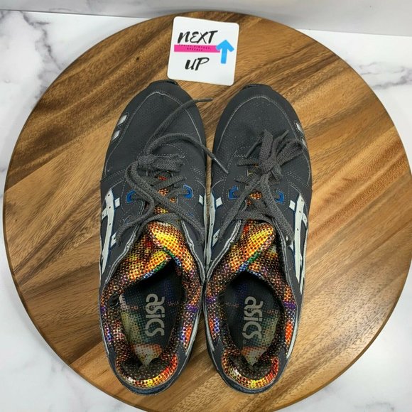ASICS Gel Lyte III Casual Athletic Low Sneakers Gray Multi Women's 12 Men's 10.5 - Picture 9 of 11